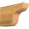 Ekena Millwork Carmel Rough Sawn Rafter Tail, Western Red Cedar, 4"W x 10"H x 16"L RFT04X10X16CAR00RWR - alternate 1